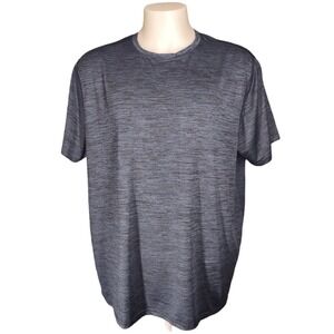 Liberty‎ Pro Active T-Shirt Men's Size XXXL Navy Short Sleeve Stretch Space Dye